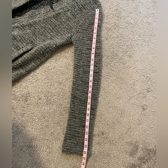 LOU & GRAY Women’s Gray Boucle Open Wool Blend Jacket - Size Small - Picture 9 of 11